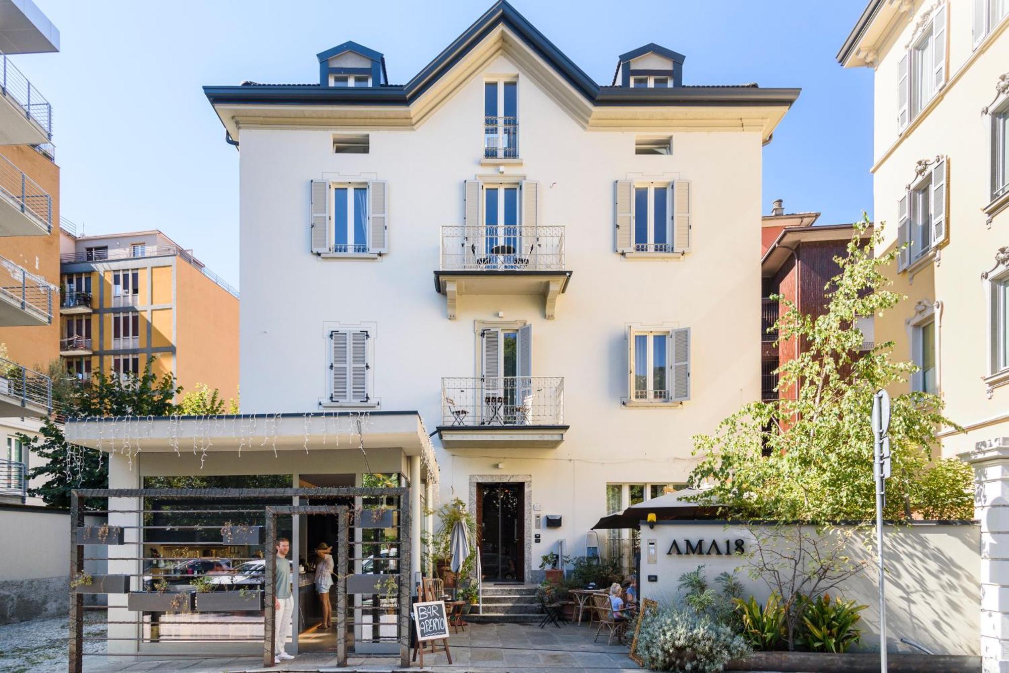 Appartement Historical Center - Free Parking And Private Terrace à Côme Extérieur photo